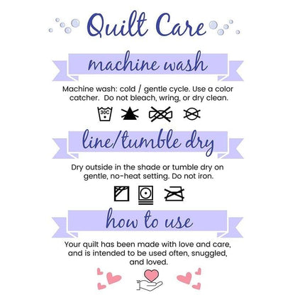 Blanket from mom to daughter for sincere talks - Galaxate